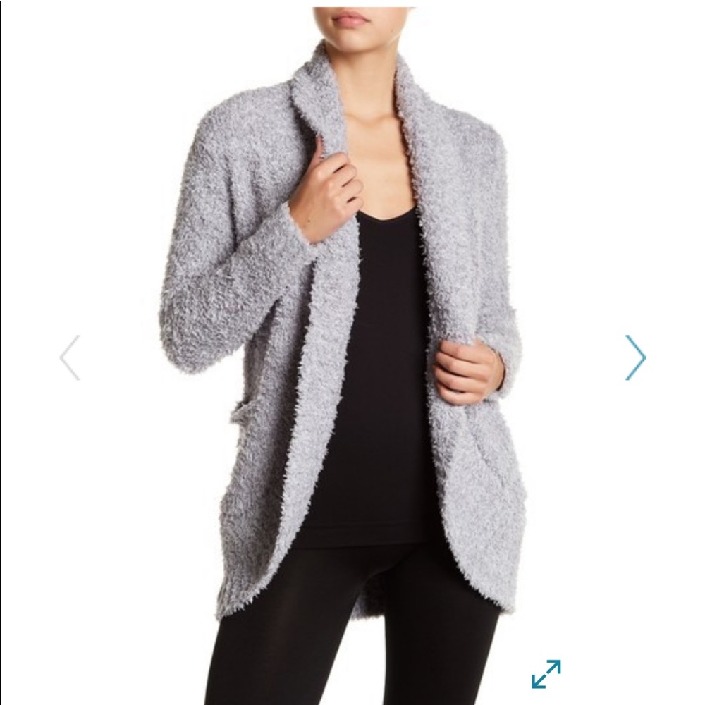 Honeydew (Nordstrom) fuzzy cardigan